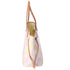 Louis Vuitton Neverfull MM Tote Giant Damier Peach Pink Beige Multi